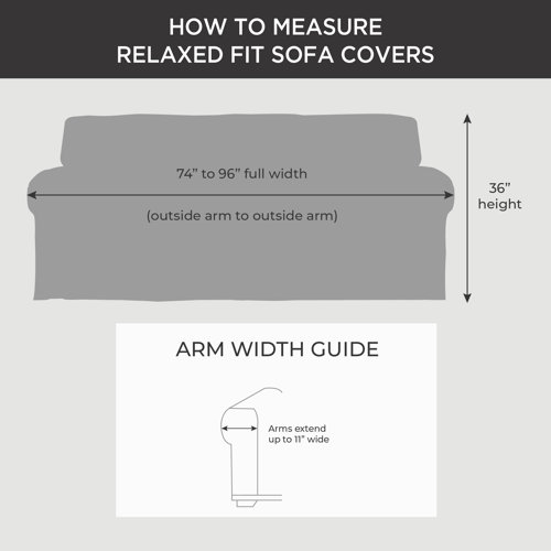 Sure Fit Cotton TCushion Sofa Slipcover & Reviews Wayfair